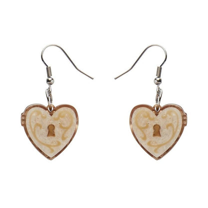 Erstwilder - Heart of Caché Drop Earrings - 20th Century Artifacts