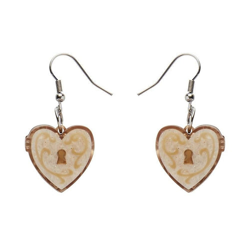 Erstwilder - Heart of Caché Drop Earrings - 20th Century Artifacts