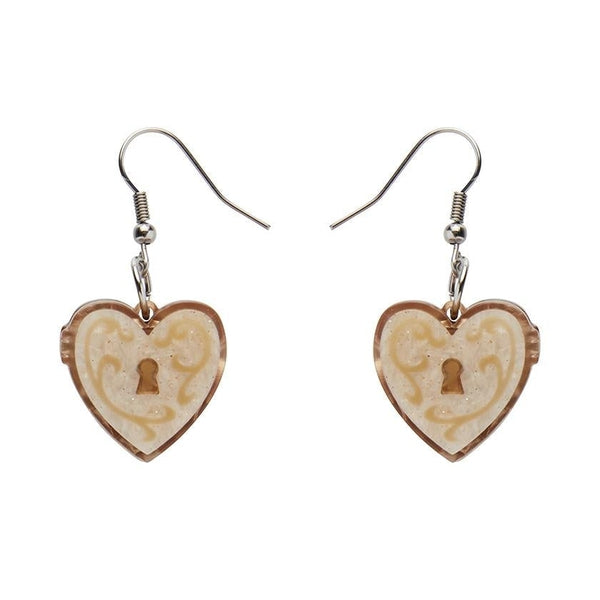 Erstwilder - Heart of Caché Drop Earrings - 20th Century Artifacts