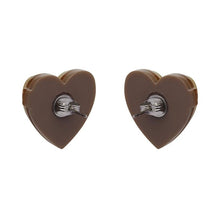 Load image into Gallery viewer, Erstwilder - Heart of Caché Stud Earrings - 20th Century Artifacts
