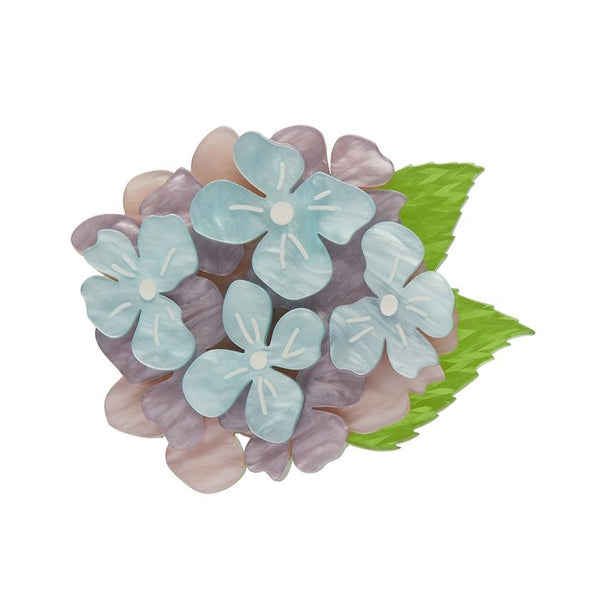 Erstwilder - Heartfelt Hydrangea Brooch 2022 - 20th Century Artifacts