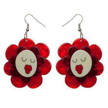 Load image into Gallery viewer, Erstwilder - Helen’s Humming Flowers Earrings (2014) - 20th Century Artifacts