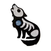 Load image into Gallery viewer, Erstwilder - Hell Bound Howler Wolf Brooch (2019) - 20th Century Artifacts