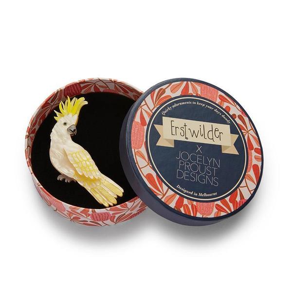 Erstwilder - Hello Cocky Brooch (Jocelyn Proust) (2021) - 20th Century Artifacts