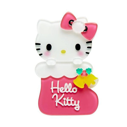 Erstwilder - Hello Kitty A Kitty Christmas Brooch - 20th Century Artifacts
