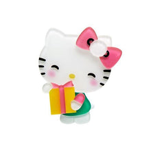 Load image into Gallery viewer, Erstwilder - Hello Kitty A Present for You! Brooch - 20th Century Artifacts