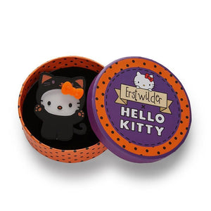 Erstwilder - Hello Kitty Hello-ween Kitty Brooch - 20th Century Artifacts