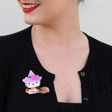 Load image into Gallery viewer, Erstwilder - Hello Kitty Learn to Spell Brooch - 20th Century Artifacts
