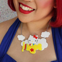 Load image into Gallery viewer, Erstwilder - Hello Kitty Take to the Sky Necklace - 20th Century Artifacts
