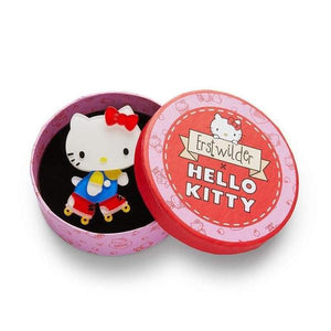 Erstwilder - Hello Kitty Time for a Skate Brooch - 20th Century Artifacts