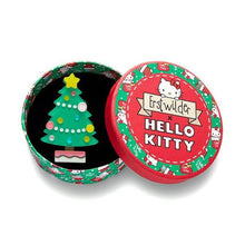 Load image into Gallery viewer, Erstwilder - Hello Kitty Under the Tree Brooch - 20th Century Artifacts
