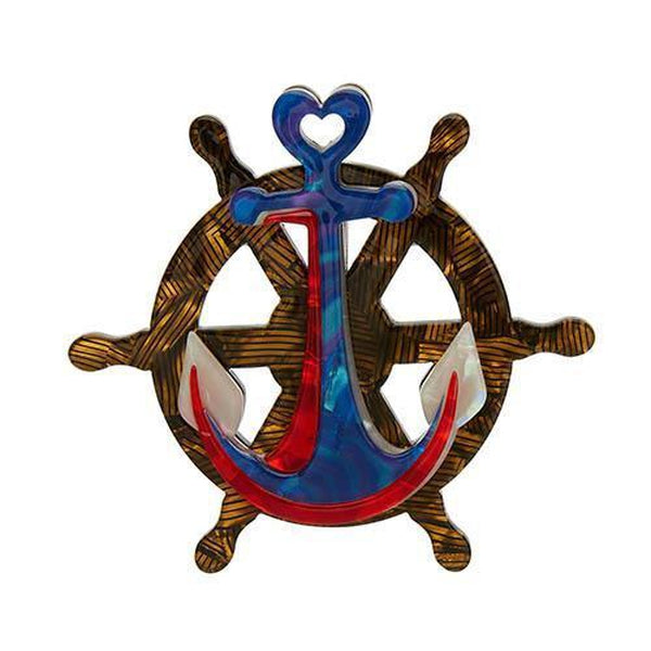 Erstwilder - Helm and Home Brooch (2017) - 20th Century Artifacts