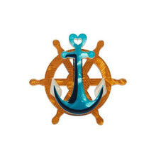 Load image into Gallery viewer, Erstwilder - Helm and Home Mini Brooch - 20th Century Artifacts
