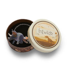 Load image into Gallery viewer, Erstwilder - Herbivore Heritage Triceratops Necklace - 20th Century Artifacts