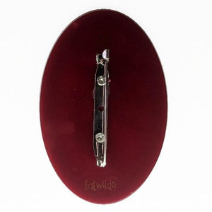 Erstwilder - Heron and the Fan Tree Brooch (2012) (p) - 20th Century Artifacts