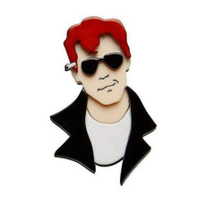 Load image into Gallery viewer, Erstwilder - Hickie from Kenickie Brooch (James Dean) (2017) - 20th Century Artifacts