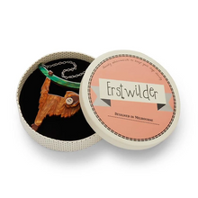 Load image into Gallery viewer, Erstwilder - Hold On Louie Orangutan Necklace (2019) - 20th Century Artifacts