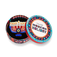 Load image into Gallery viewer, Erstwilder - Holiday Lamp Brooch (2022) - 20th Century Artifacts