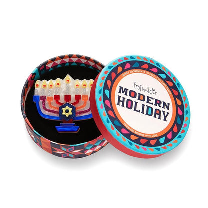 Erstwilder - Holiday Lamp Brooch (2022) - 20th Century Artifacts