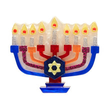 Load image into Gallery viewer, Erstwilder - Holiday Lamp Brooch - 20th Century Artifacts