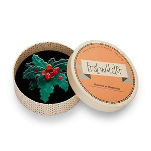 Erstwilder - Holly Jolly Brooch (2019) - 20th Century Artifacts