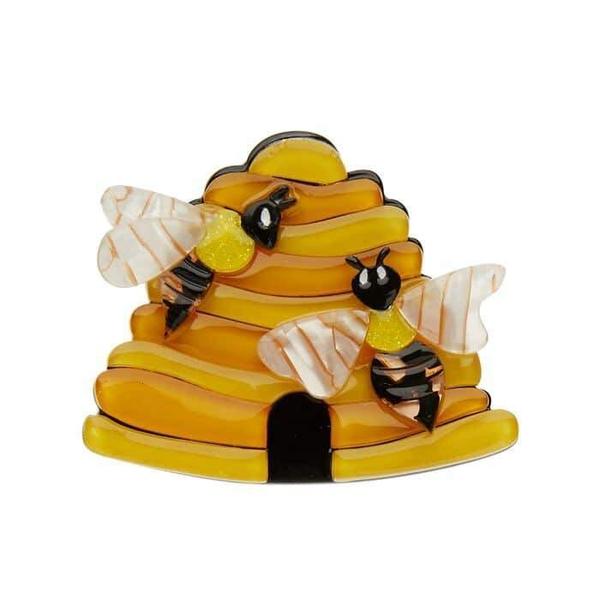 Erstwilder - Honey I’m Home Bee Brooch (2017) - 20th Century Artifacts