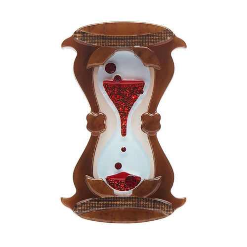 Erstwilder - Hourglass Brooch - 20th Century Artifacts