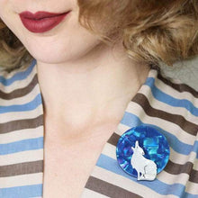 Load image into Gallery viewer, Erstwilder - Howling At The Moon Brooch (2018) - 20th Century Artifacts