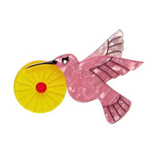 Load image into Gallery viewer, Erstwilder - Humble Hummingbird Brooch (2019) - 20th Century Artifacts