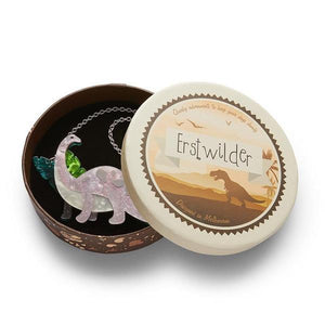 Erstwilder - I'll Be Brach Brachiosaurus Necklace (lilac) - 20th Century Artifacts