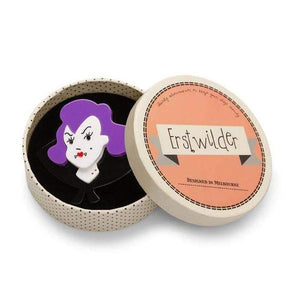 Erstwilder - Into the Shadows Vampire Brooch (2017) - 20th Century Artifacts