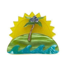 Load image into Gallery viewer, Erstwilder - Island in the Sun Brooch (2016) - 20th Century Artifacts