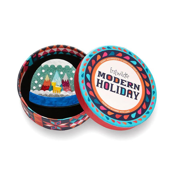 Erstwilder - It's Cold Outside Brooch (2022) - 20th Century Artifacts