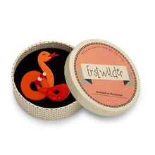 Load image into Gallery viewer, Erstwilder - Jake the Snake Brooch (2017) - 20th Century Artifacts