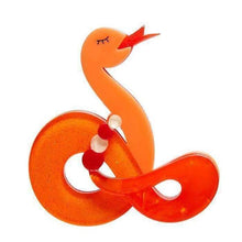 Load image into Gallery viewer, Erstwilder - Jake the Snake Brooch (2017) - 20th Century Artifacts