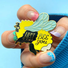 Load image into Gallery viewer, Erstwilder - Just Bee You Enamel Pin - 20th Century Artifacts