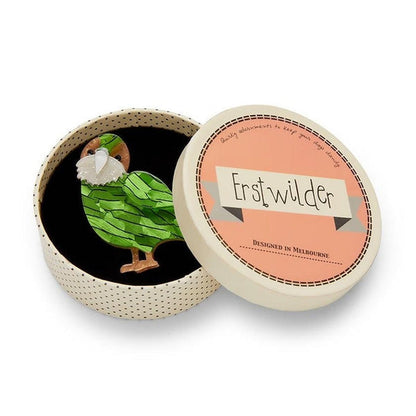Erstwilder - Kakapo On Show Brooch (2019) (PRE-LOVED) - 20th Century Artifacts