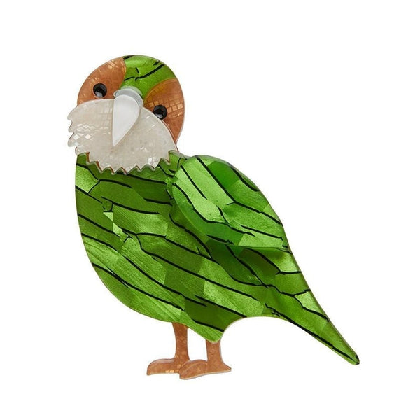 Erstwilder - Kakapo On Show Brooch (2019) (PRE-LOVED) - 20th Century Artifacts