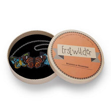 Load image into Gallery viewer, Erstwilder - Kaleidoscope of Colour Butterfly Necklace (2020) - 20th Century Artifacts