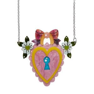 Erstwilder - Key to Your Heart Necklace - 20th Century Artifacts