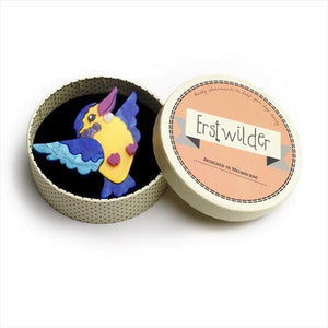 Erstwilder - Khary of the Kalahary Kingfisher Brooch (2018) - 20th Century Artifacts