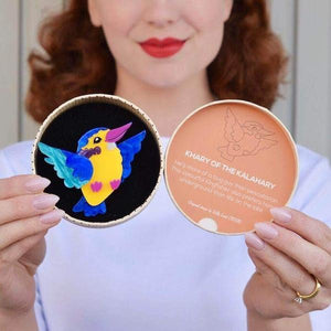 Erstwilder - Khary of the Kalahary Kingfisher Brooch (2018) - 20th Century Artifacts