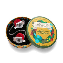 Load image into Gallery viewer, Erstwilder - Koala Claus Double Brooch (2021) - 20th Century Artifacts