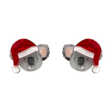 Load image into Gallery viewer, Erstwilder - Koala Claus Earrings (2021) - 20th Century Artifacts