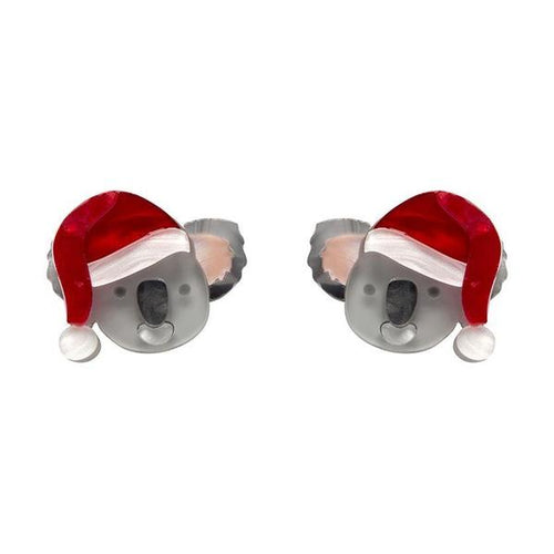 Erstwilder - Koala Claus Earrings - 20th Century Artifacts