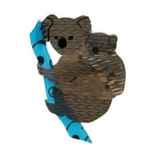 Load image into Gallery viewer, Erstwilder - Koolah and Guula Koala Brooch (2016) - 20th Century Artifacts