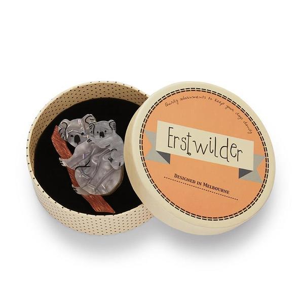 Erstwilder - Koolah and Guula Koala Brooch (2021) - 20th Century Artifacts