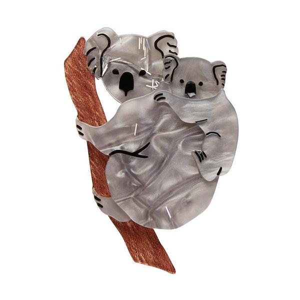 Erstwilder - Koolah and Guula Koala Brooch (2021) - 20th Century Artifacts