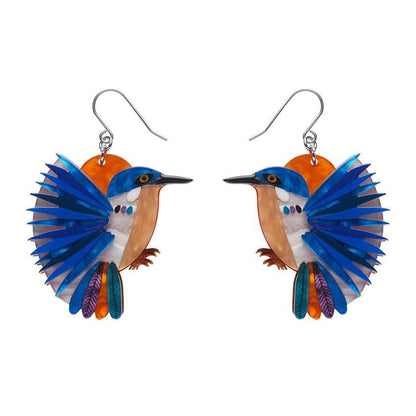 Erstwilder - Kyrie Kingfisher Drop Earrings (Jocelyn Proust) (2022) - 20th Century Artifacts