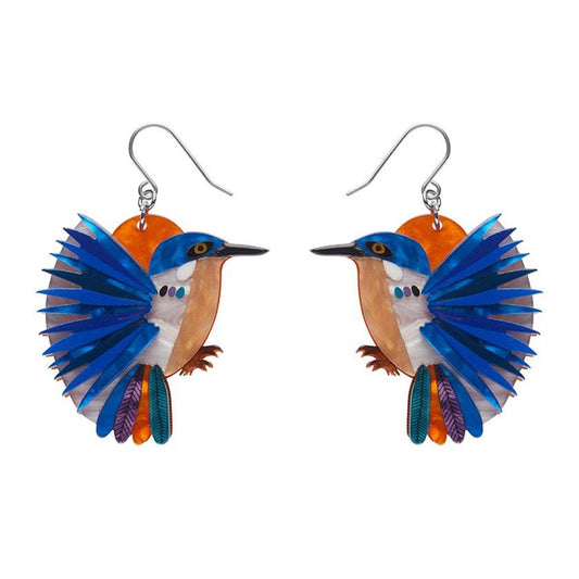 Erstwilder - Kyrie Kingfisher Drop Earrings (Jocelyn Proust) (2022) - 20th Century Artifacts